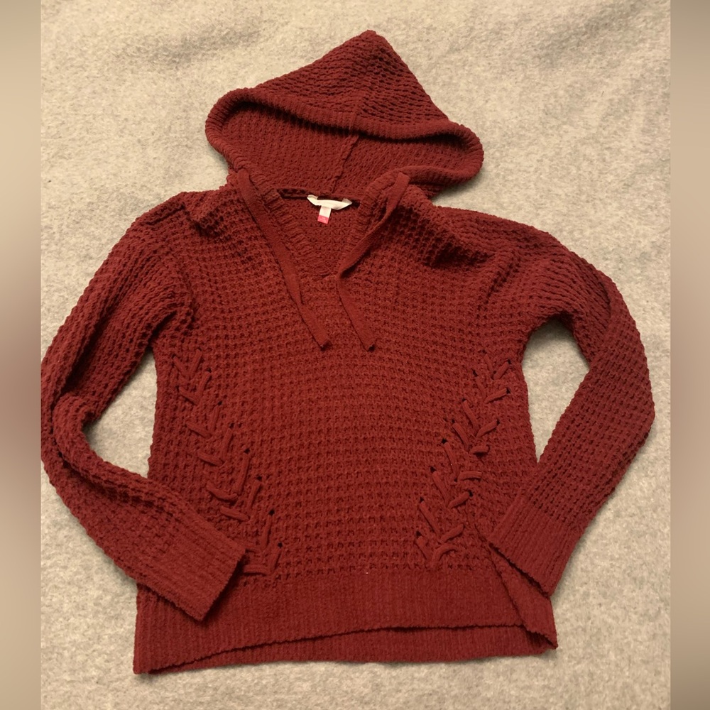Fuzzy Sweater with Cute Detail